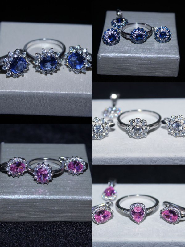 Серебряные украшения для девушек и мужчин 8