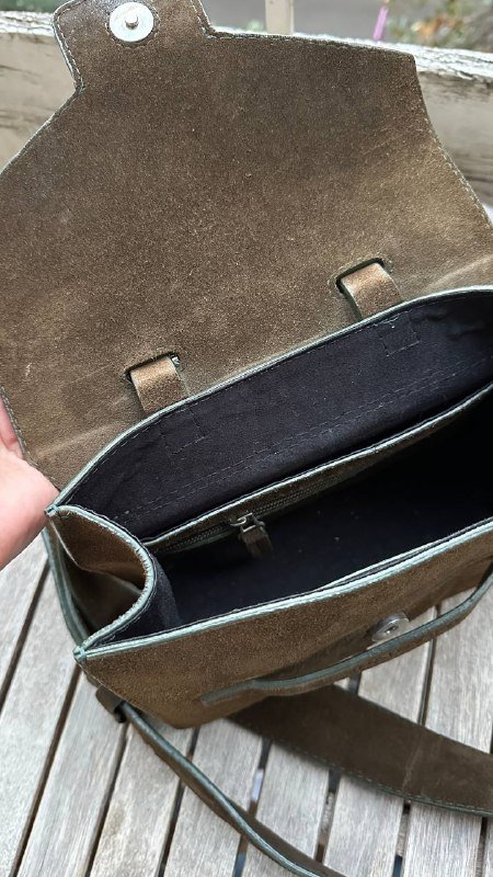 Замшевая сумка 4