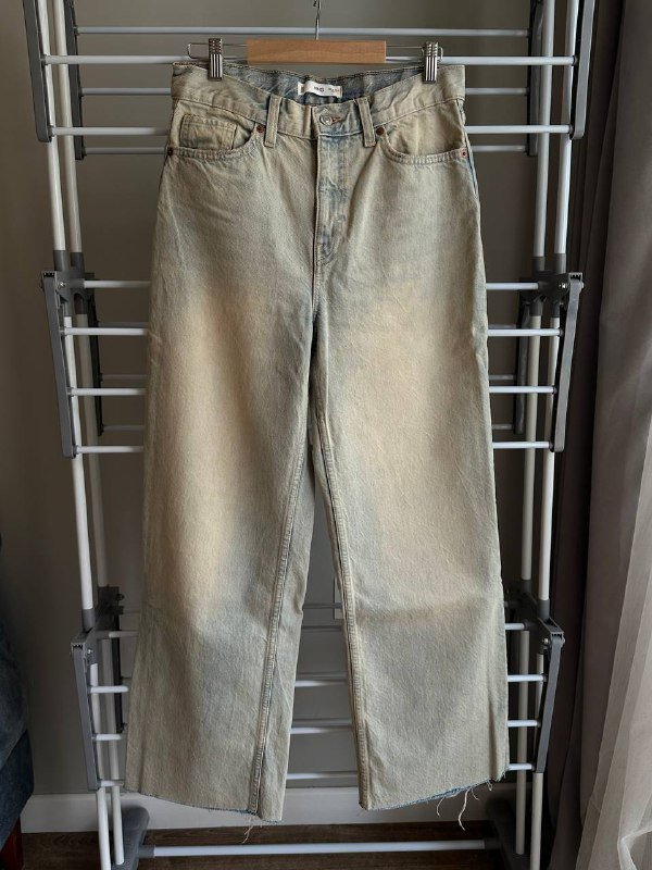 Джинсы MANGO высокие свободные 36 размер 4