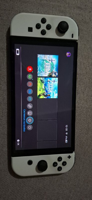 Nintendo Switch Oled, игры Legend of Zelda