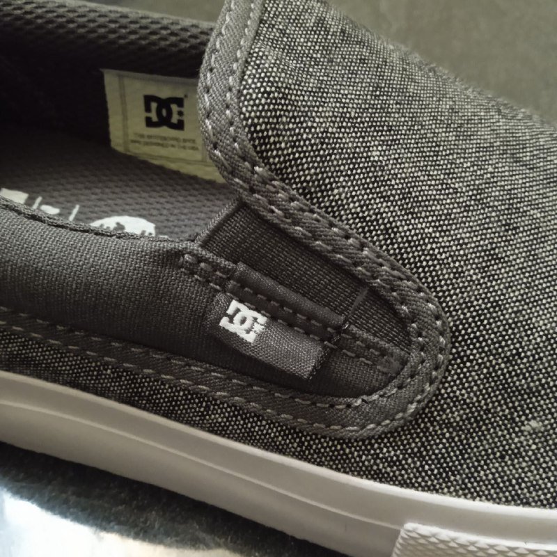 Слипоны кроссовки DC мужские новые US 8 2