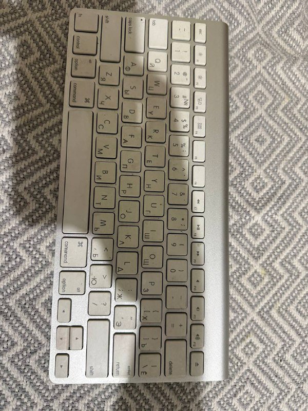 Клавиатура Apple, мышь Apple