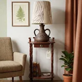 Vintage lampa, zidni stočić 1