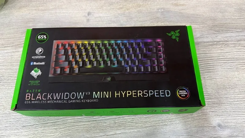 Razer BlackWidow V3 Mini HyperSpeed клавиатура 1