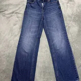 Брюки Zara, джинсы Stradivarius, брюки Pruva, синий сарафан 4