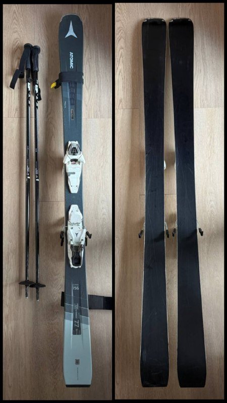 Женский горнолыжный комплект Atomic лыжи и ботинки 1