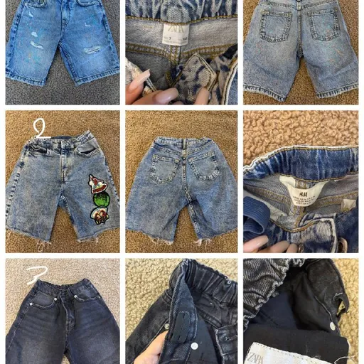 Детские джинсовые шорты Zara, H&M
