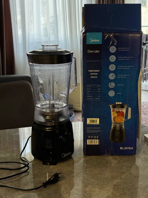 Блендер Midea-BL2516A 1.5л 2