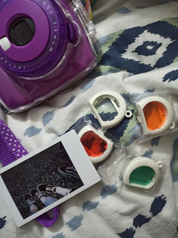 Fujifilm instax mini 9 camera with attachments 2
