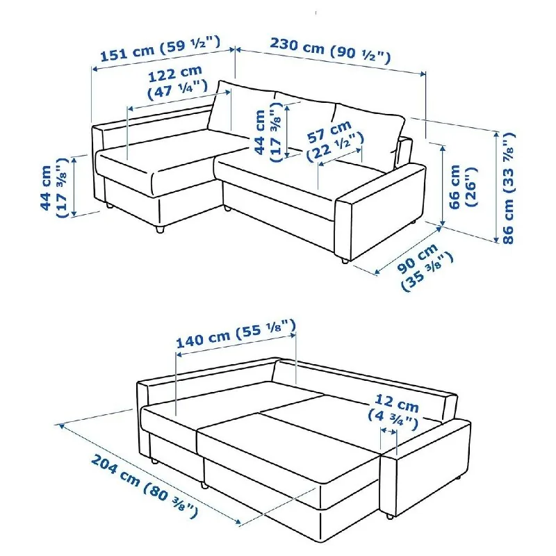 Диван-кровать IKEA FRIHETEN KLAGSHAMN 1