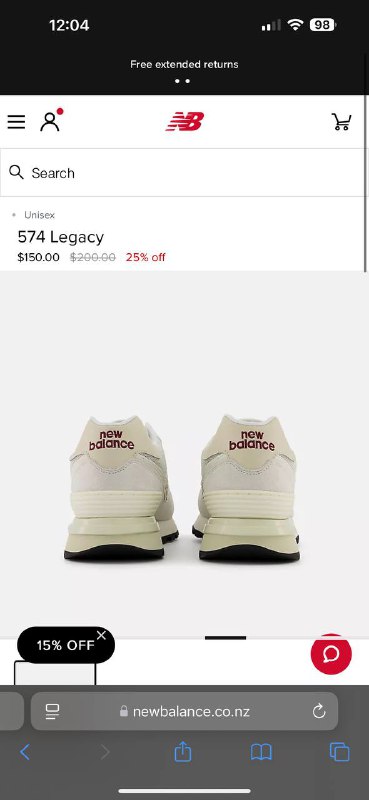 Кроссовки New Balance 574 legacy, размер 42 2