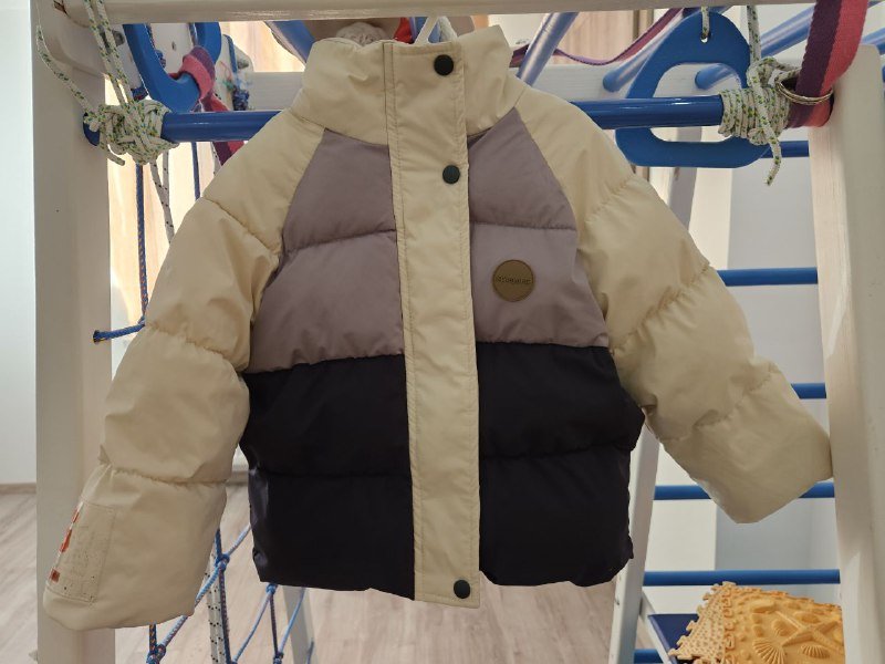 Теплая куртка пуховик для детей 92-98