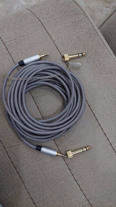 Шнур jack-jack-mini jack с переходниками 5 метров 2