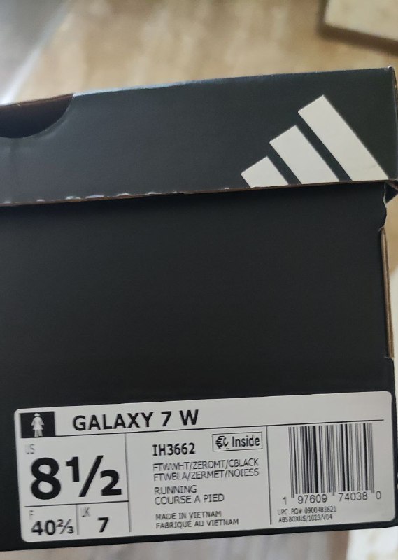 Беговые кроссовки Adidas Galaxy 7 W, 8.5 US, белые 4