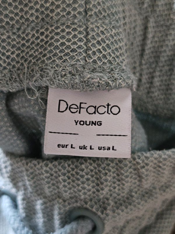 Мужские шорты DeFacto бирюзовые размер L 2