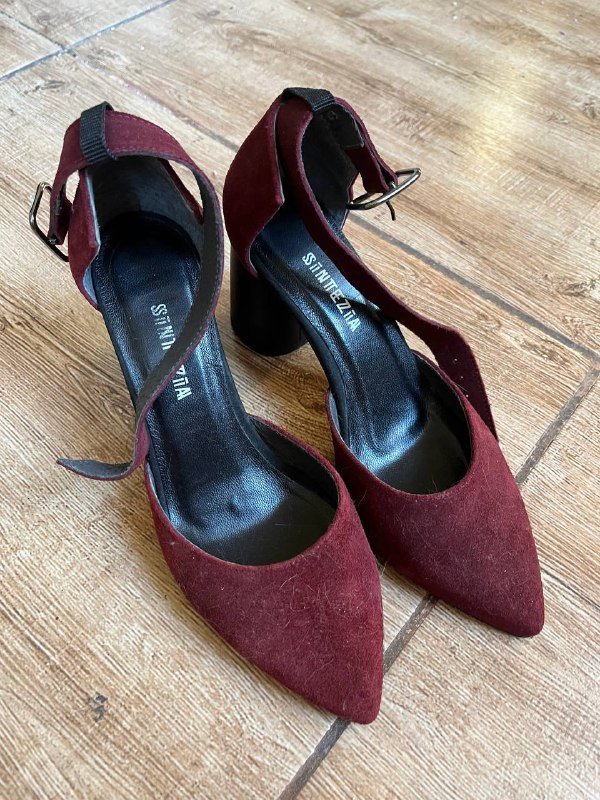 Туфли Sintezia винного цвета 37 размер