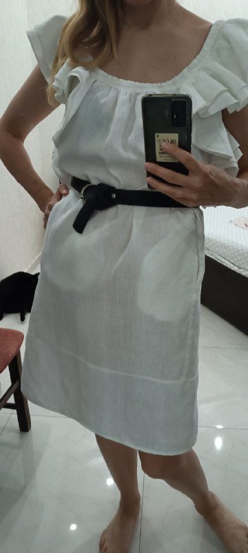 Футболка, шорты-бермуды, джинсы, платье Twin-set, размер М 9