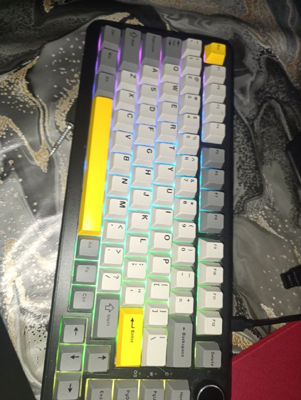 клавиатура ajazz ak820 max, мышь Logitech G305