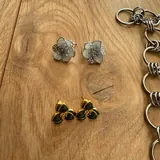 Серьги, браслет с подвеской, цепь 3