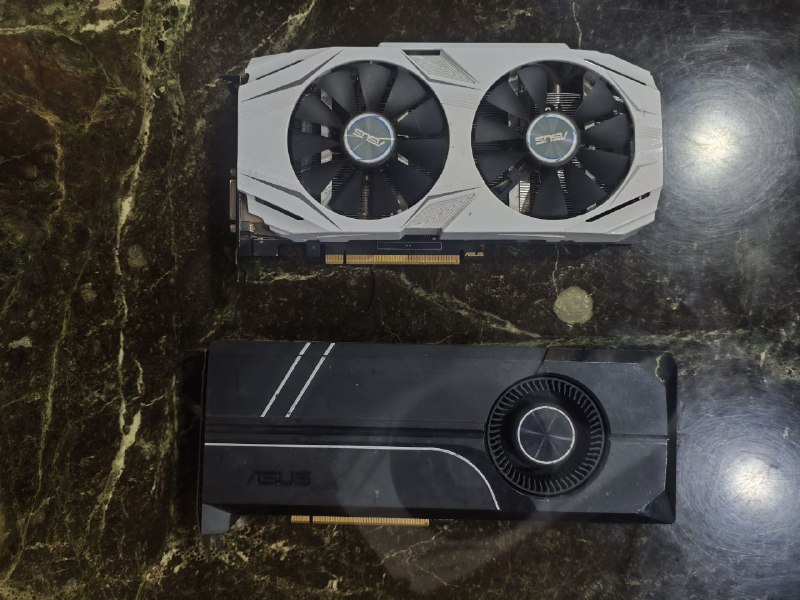 Видео карты GTX 1080 TI 11G, GTX 1060 нерабочие