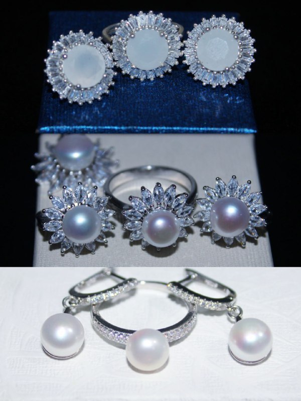 Серебряные украшения для девушек и мужчин 10