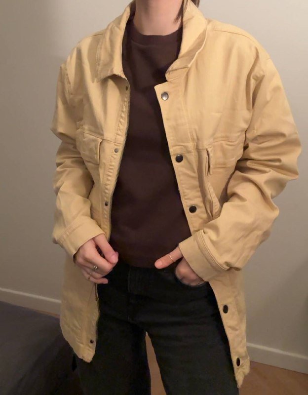 Джинсовка Celio XL, свитер Uniqlo S 4