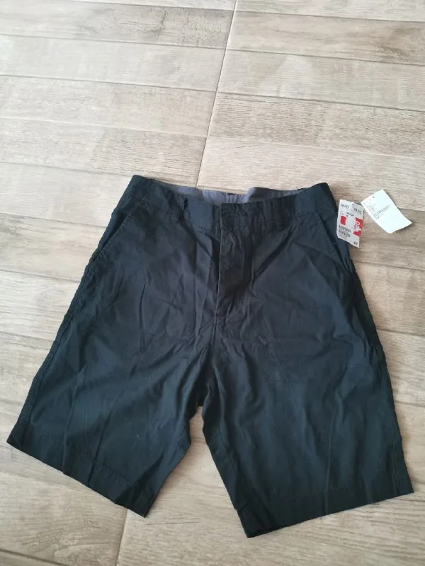 Мужские черные шорты H&M 1