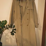 Vintage lined trench coat 1