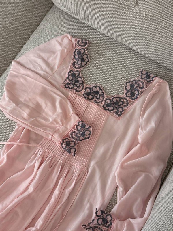 Винтажная ночнушка-платье женское 4