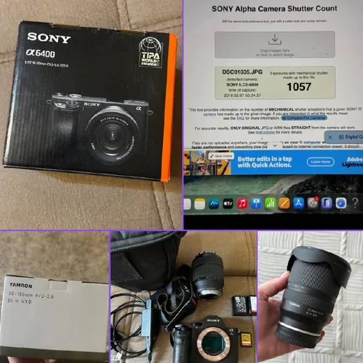 Объективы Tamron, камеры Sony A7 II и A6400
