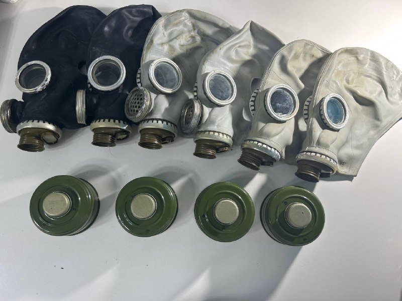 Противогазы ГП-5М и обычные ГП-5