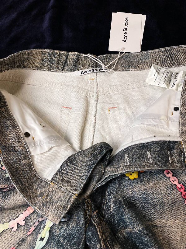 Acne Studios 1981F Baggy Fit Jeans 7