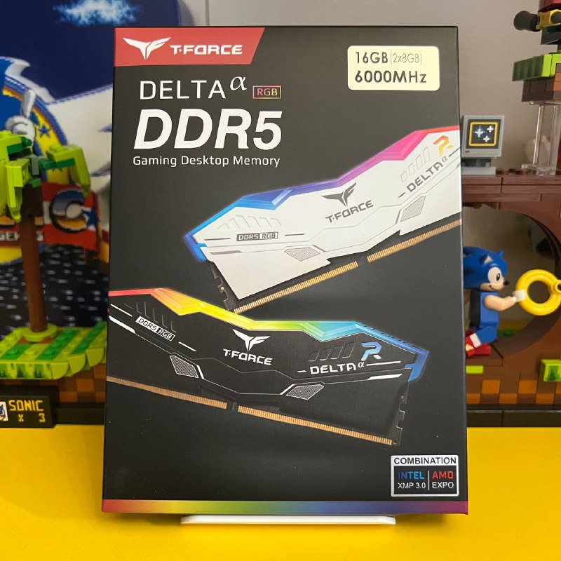 Оперативная память 16GB DDR5 Team Group T-Force Delta 6000 MHz RAM