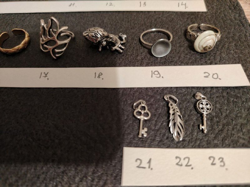 Украшения из натурального серебра и бижутерии 2