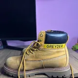 Серые ботинки Greyder, размер 39 4