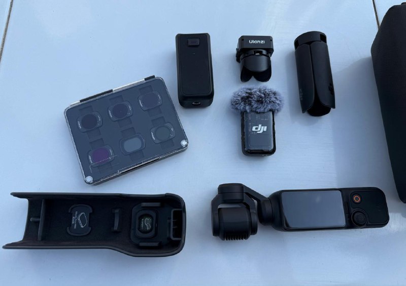 DJI Osmo Pocket 3 Creator Combo с аксессуарами Ulanzi 2