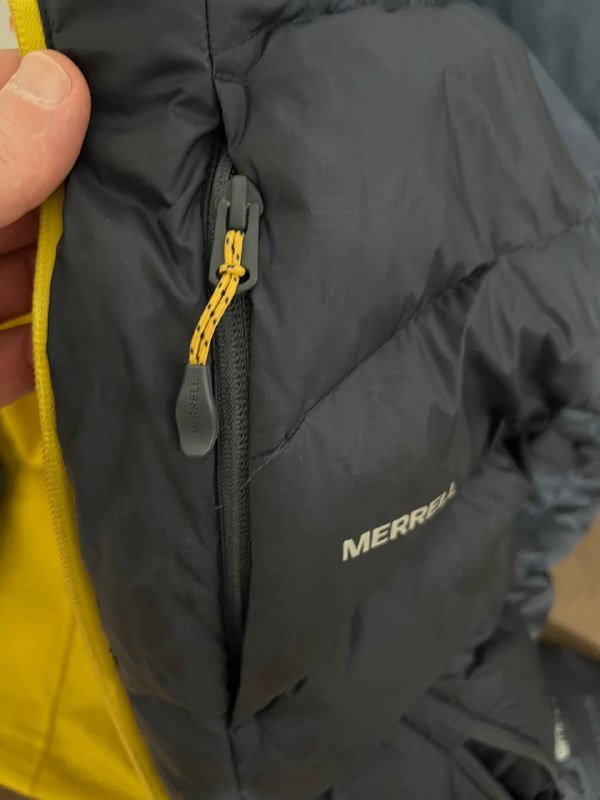 Зимняя мужская куртка пуховик Merrell размер М 46 5