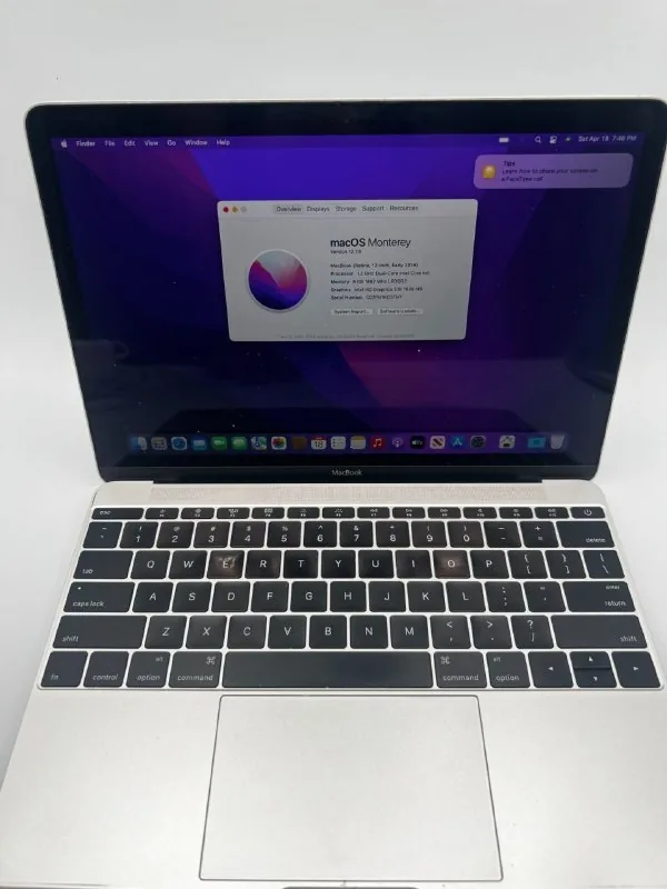 Macbook 12" 2016 1