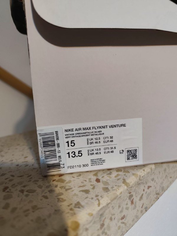 Nike Air Max Flyknit Venture кроссовки мужские 3