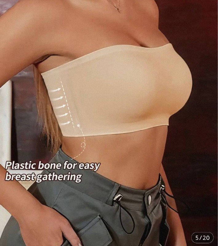 Топ-бандо, велосипедки, кроп-топ с длинным рукавом XS-S 3