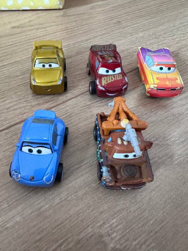 Машинки металлические Mattel 5 шт 4