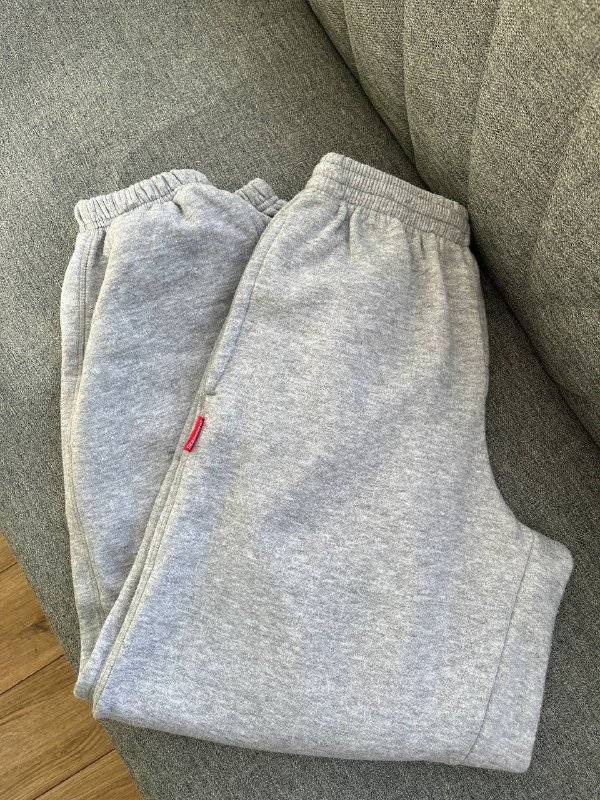 Синий атласный комплект брюки и блузка 8