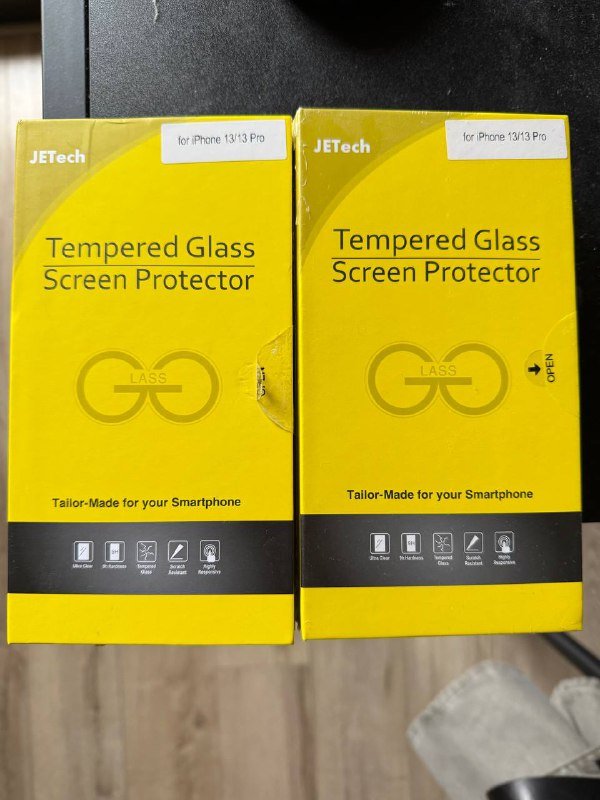 Пауэрбанк черный и белый, Защитное стекло на айфон 13 2