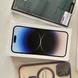 Белый iPhone 14 Pro Max, гарантия, чехлы 3