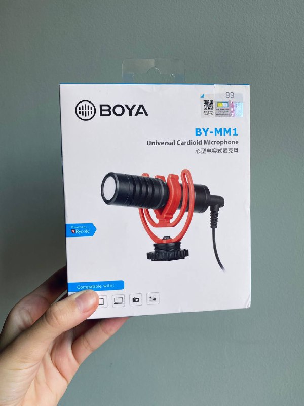 Микрофон BOYA BY-MM1 Cardioid Microphone