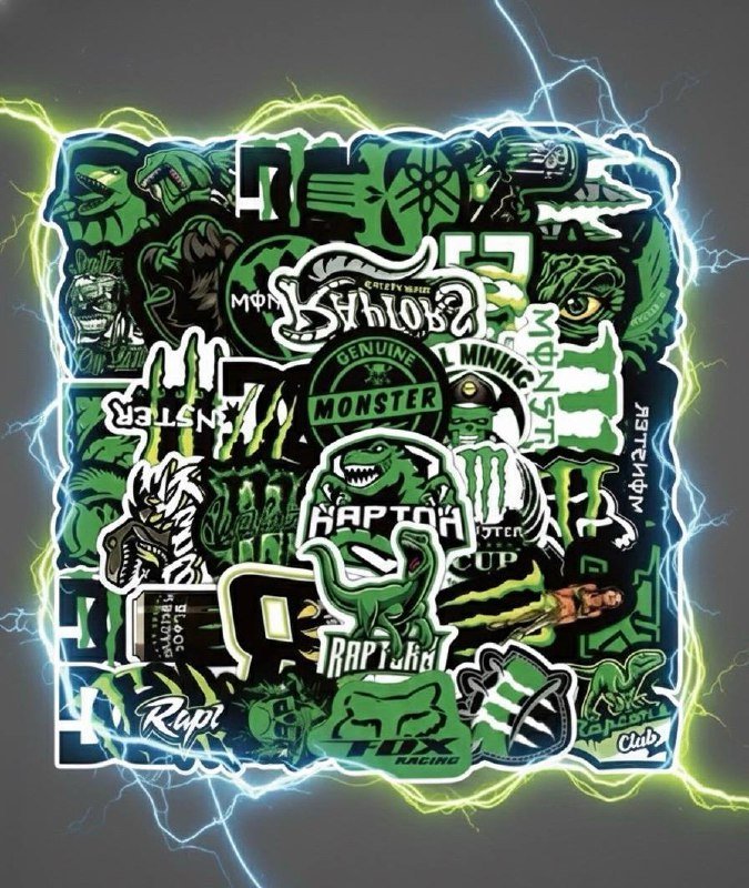 Стикеры комплект 4