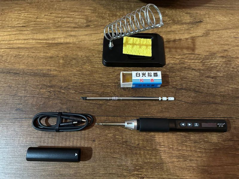 Паяльник Zoyi ZT-N1 50w Type-C комплект