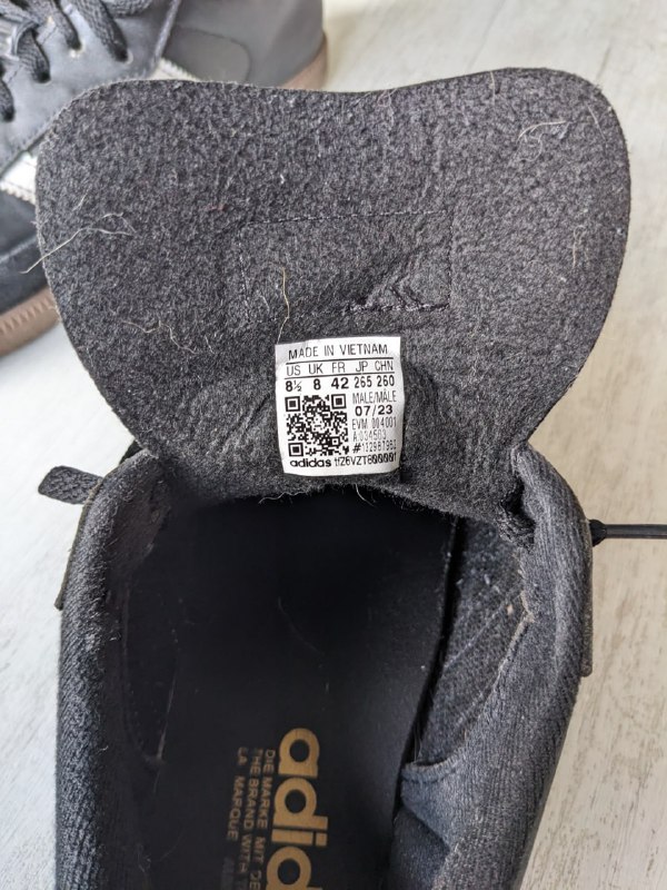 Кроссовки Adidas Samba 8.5 M US 41.5 EU 2