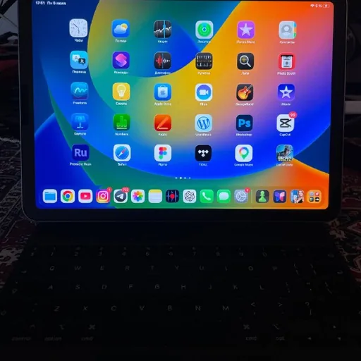 iPad Air 5 Deep Purple, Magic Keyboard
