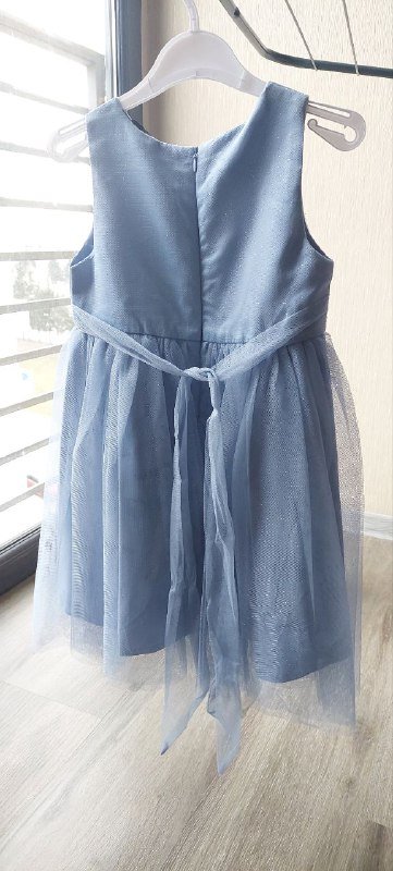 Нарядное платье и болеро для девочки 104 размера 5